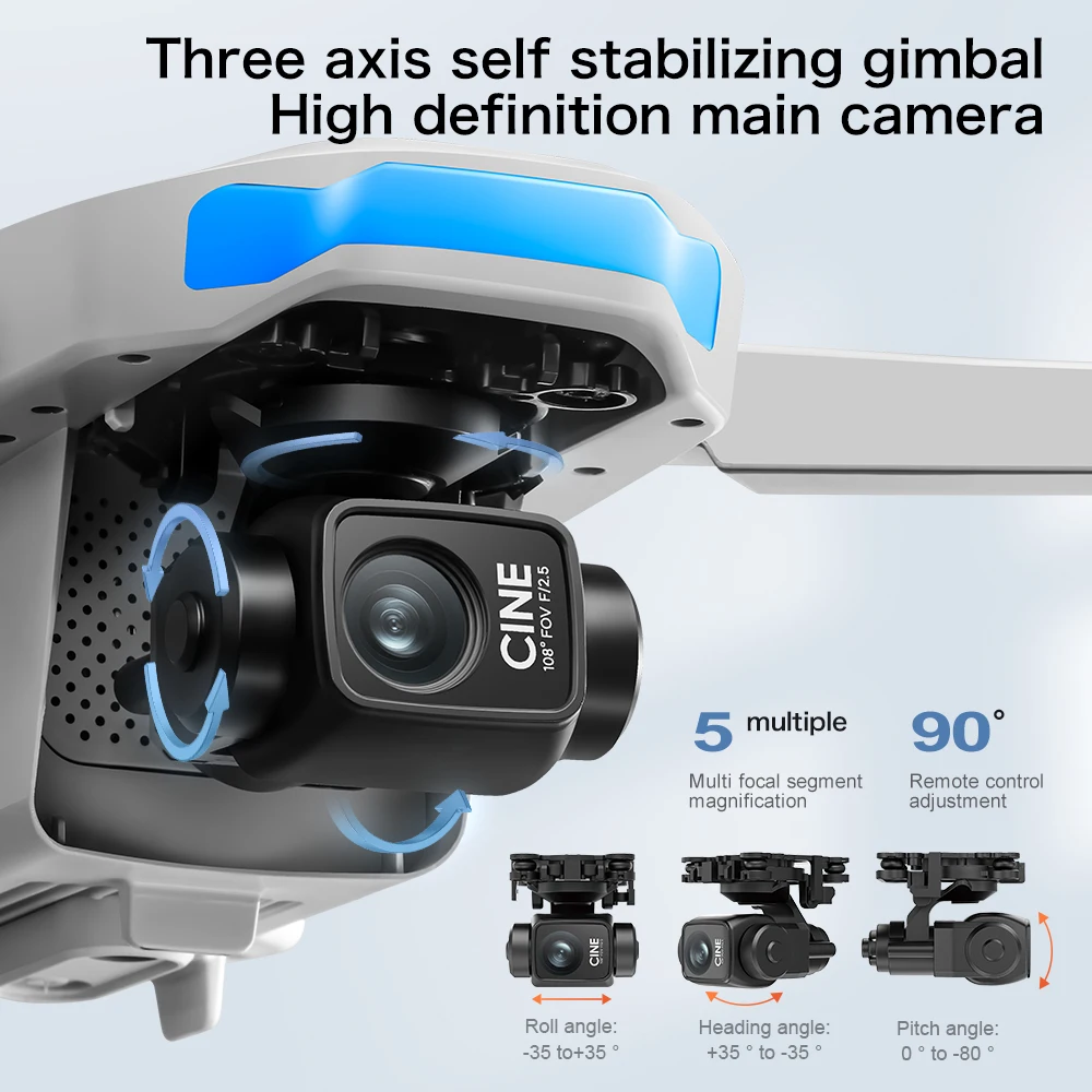 Lenovo GPS S-X1 Drone Three-ax - đánh giá và giá Fpv Drone Camera
