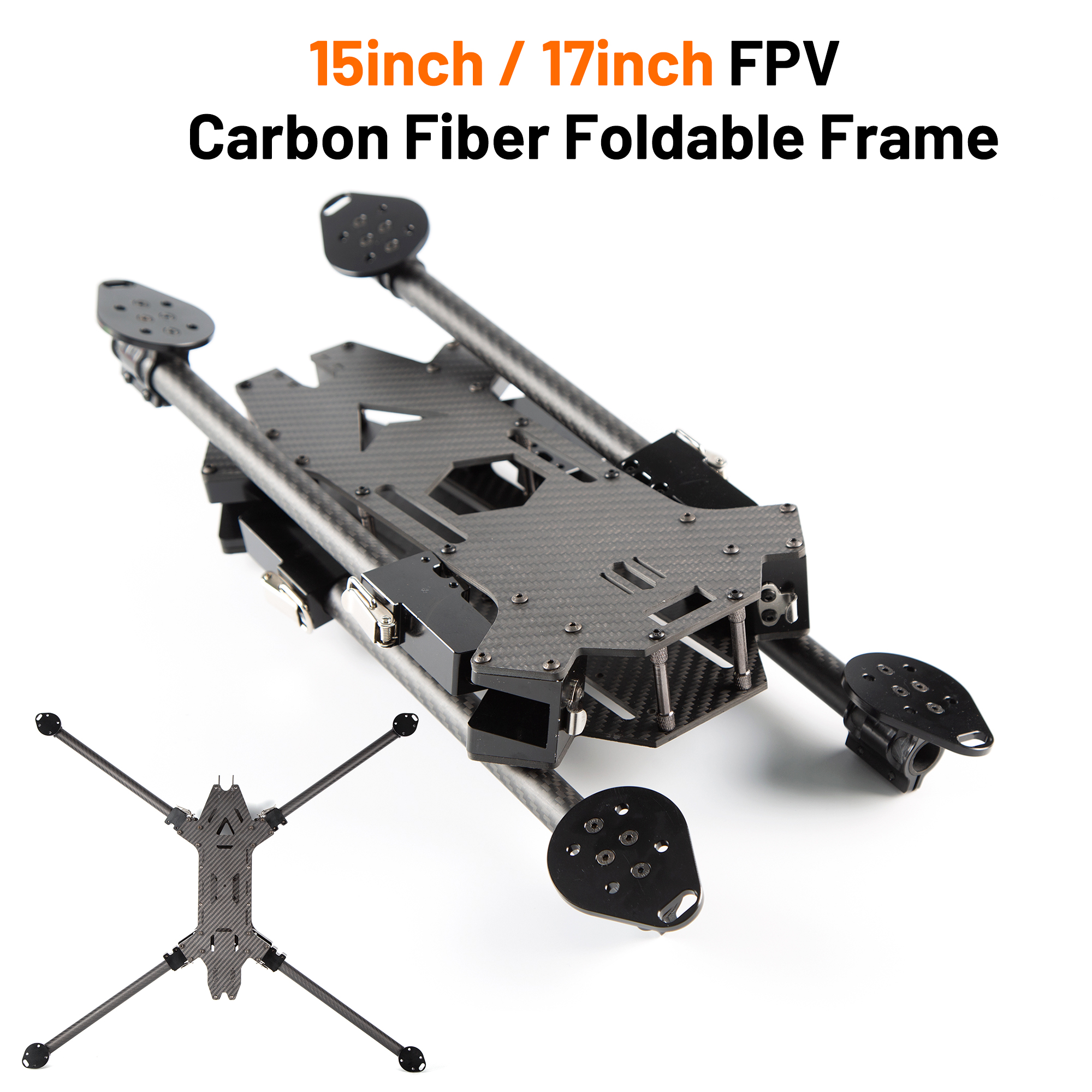 15inch /17inch FPV Carbon Fibe - đánh giá và giá Fpv Drone Kit