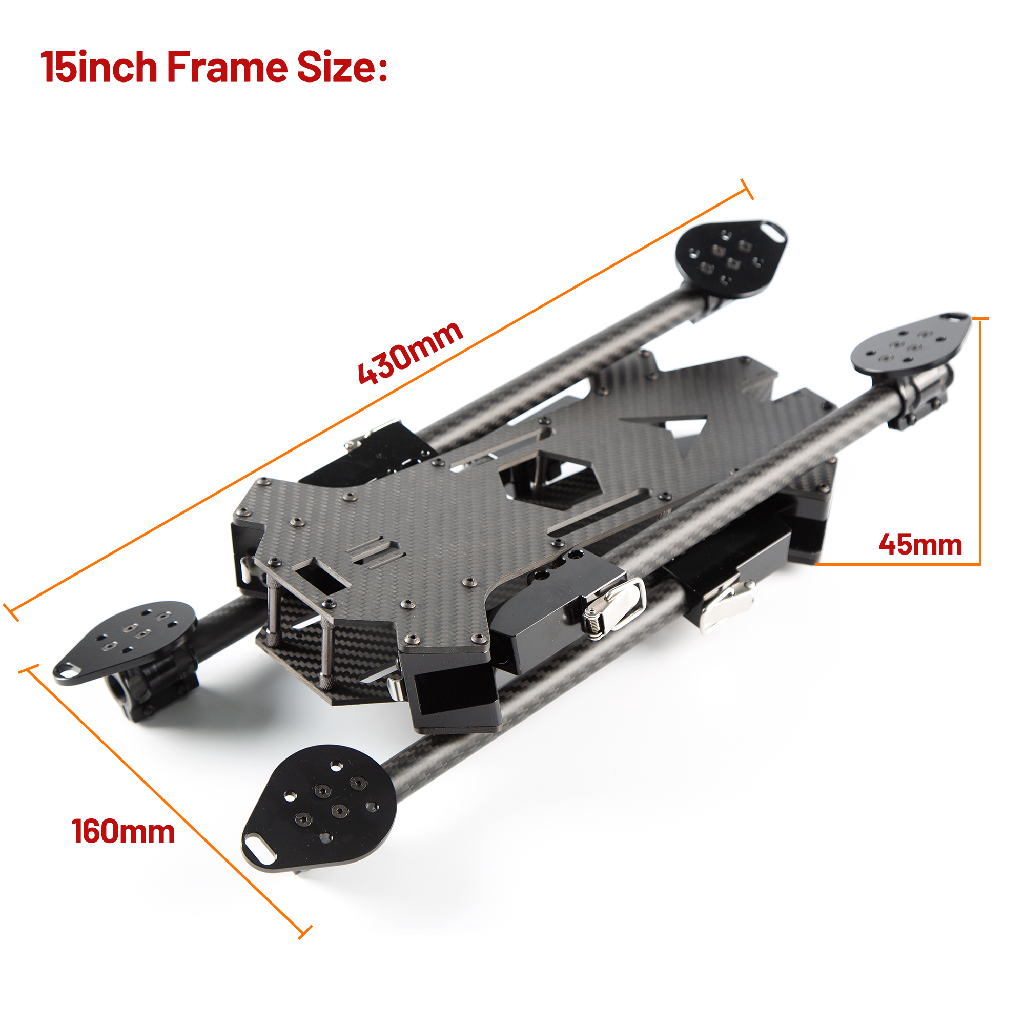 15inch /17inch FPV Carbon Fibe - đánh giá và giá Fpv Drone Kit