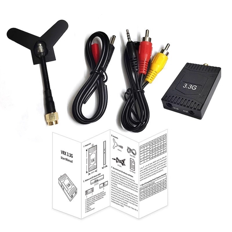 3.3GHz FPV VTX/VRX  3W Analog  - đánh giá và giá Fpv Drone Transmitter