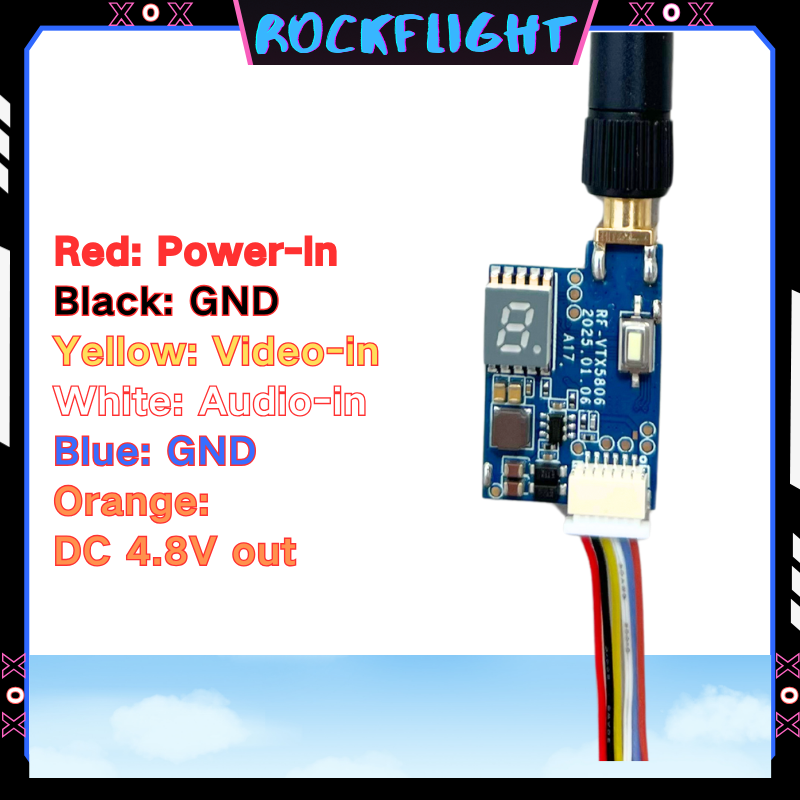5.8GHz 48CH launcher 600mW Vid - đánh giá và giá Fpv Drone Transmitter