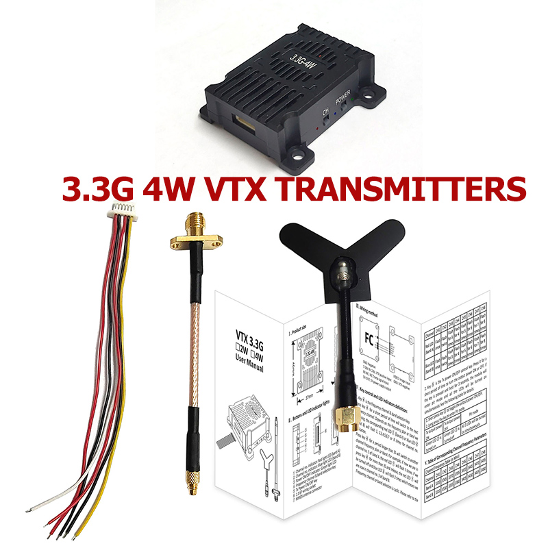 3.3GHz 3.3G 4W FPV Drones Mode - đánh giá và giá Fpv Drone Kit