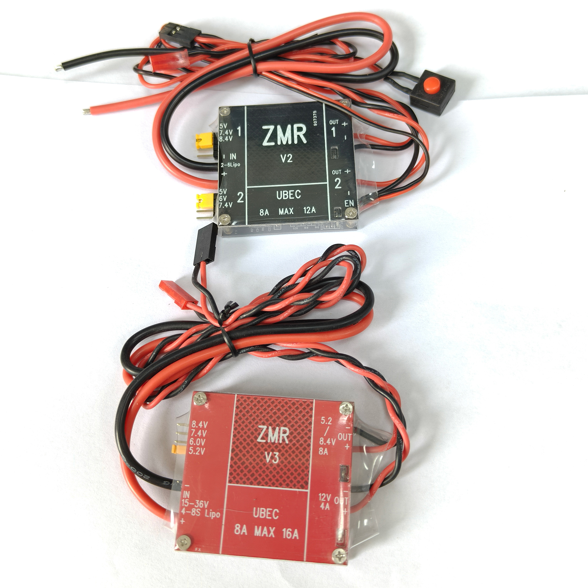 UBEC V2 V3 V4 ZMR 8A Dual BEC  - đánh giá và giá Fpv Drone Battery
