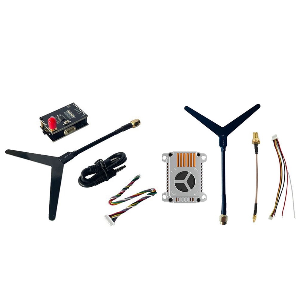 A63T-1.2G 2W VTX+1.2G 1.3G VRX - đánh giá và giá Fpv Drone Transmitter