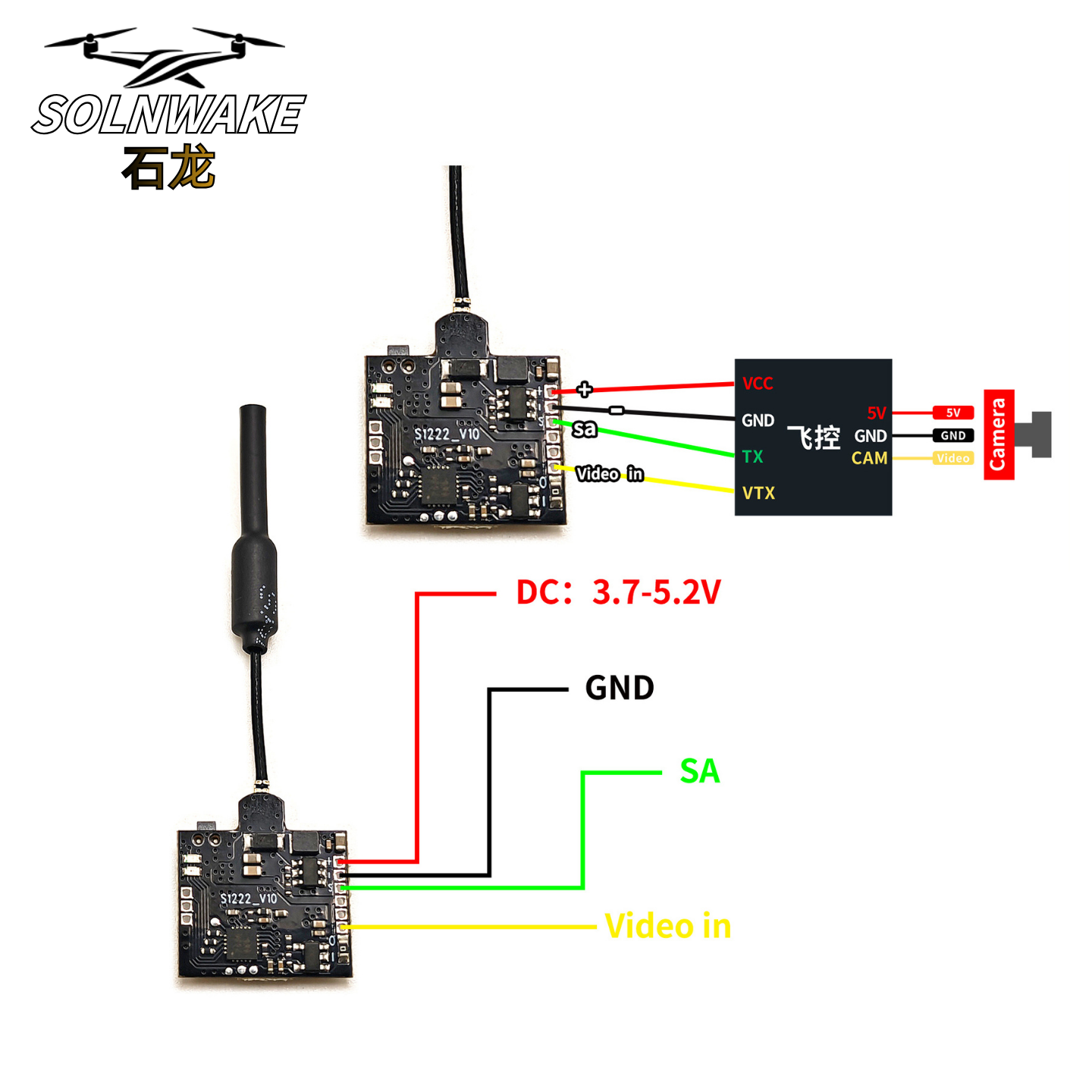 SLONWAKE Nano 5.8G 48CH 200mW  - đánh giá và giá Fpv Drone Transmitter