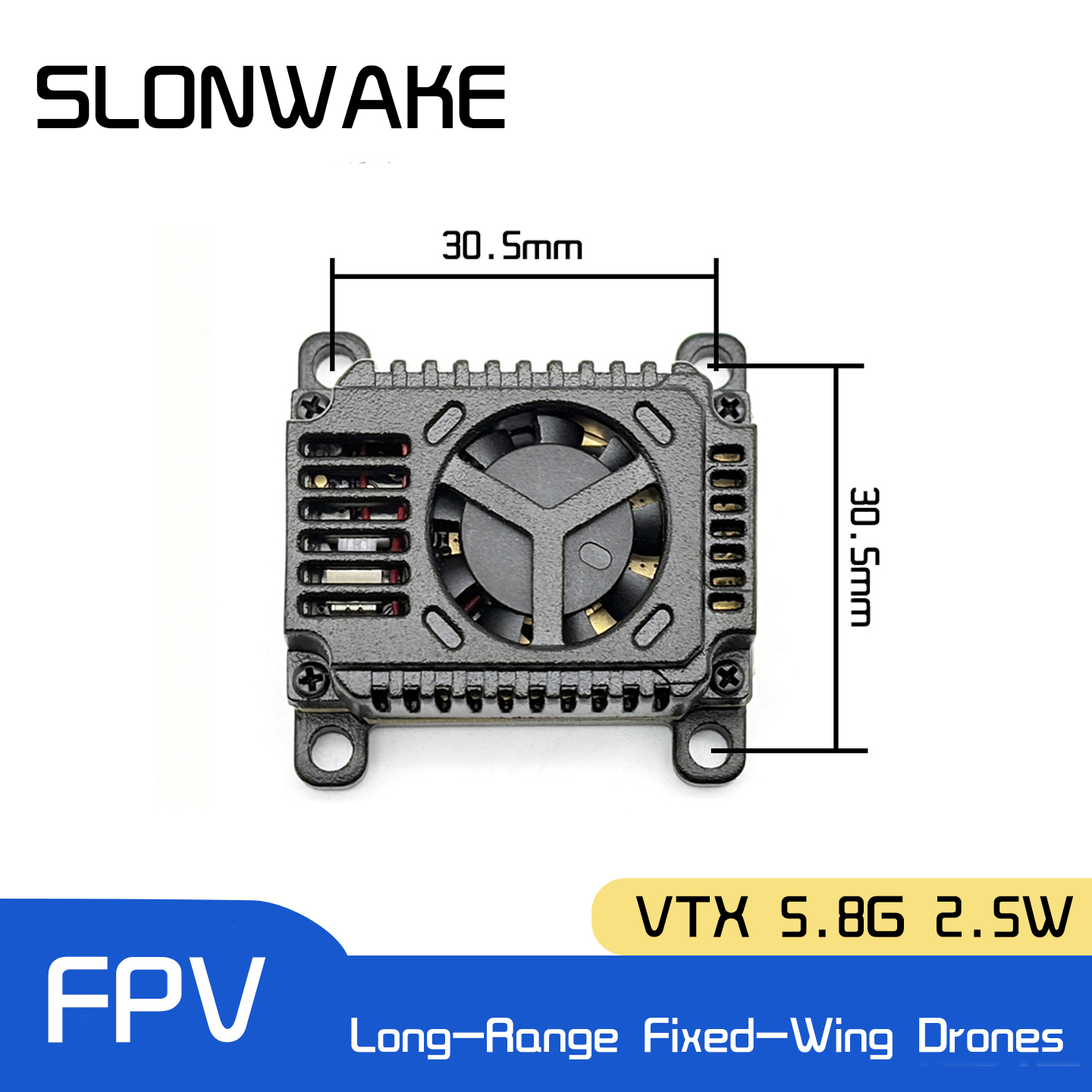SLONWAKE 5.8G 48CH FPV Transmi - đánh giá và giá Fpv Drone Frame