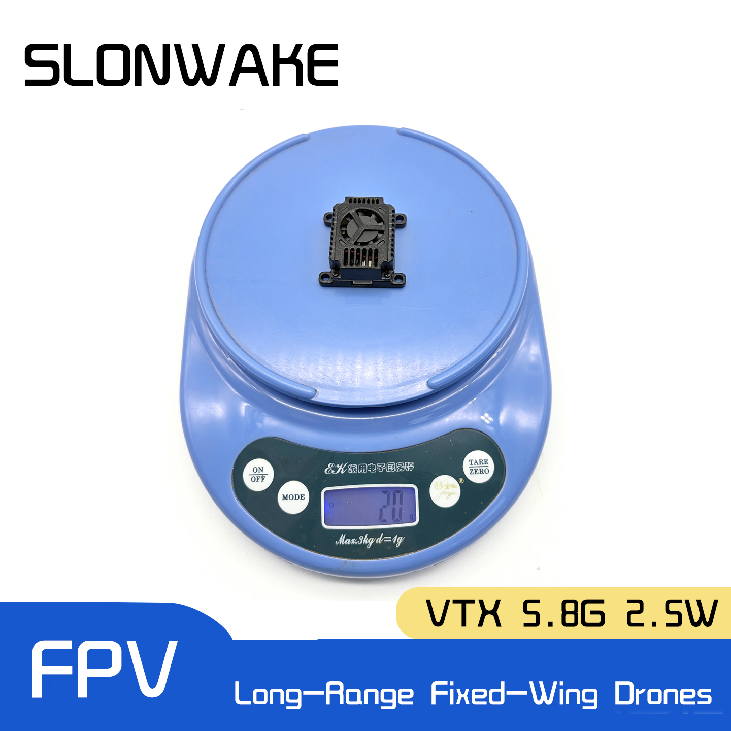 SLONWAKE 5.8G 48CH FPV Transmi - đánh giá và giá Fpv Drone Frame