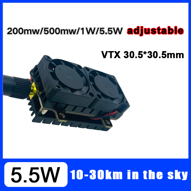 Long Range 5.8GHz 5.5W Video T - đánh giá và giá Fpv Drone Flight Controller