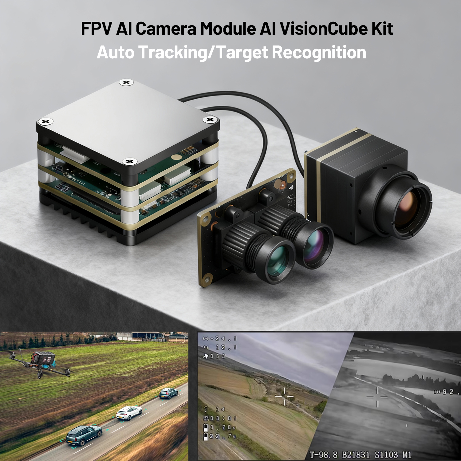 FPV AI Camera Module AI Vision - đánh giá và giá Fpv Drone Kit