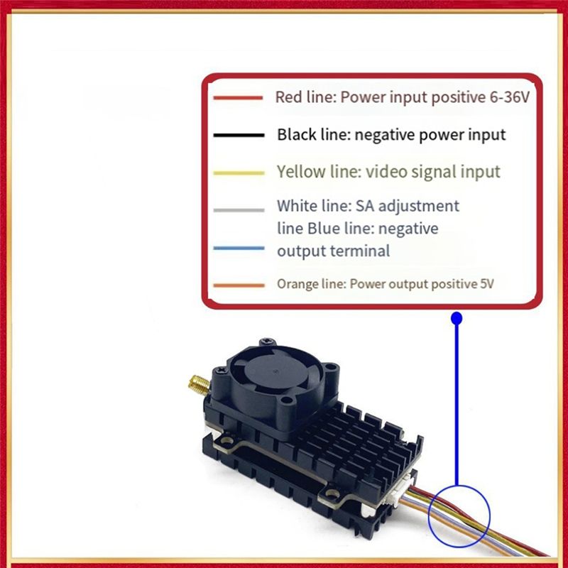ABWE-Long Range 5.8Ghz 2W FPV  - đánh giá và giá Fpv Drone Transmitter