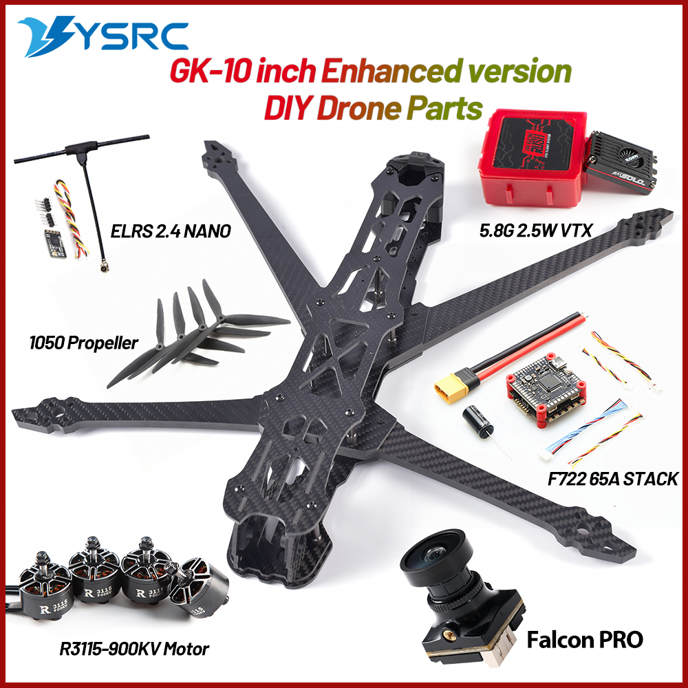 GK-V3 10 inch 435mm Wheelbase  - đánh giá và giá Fpv Drone Kit