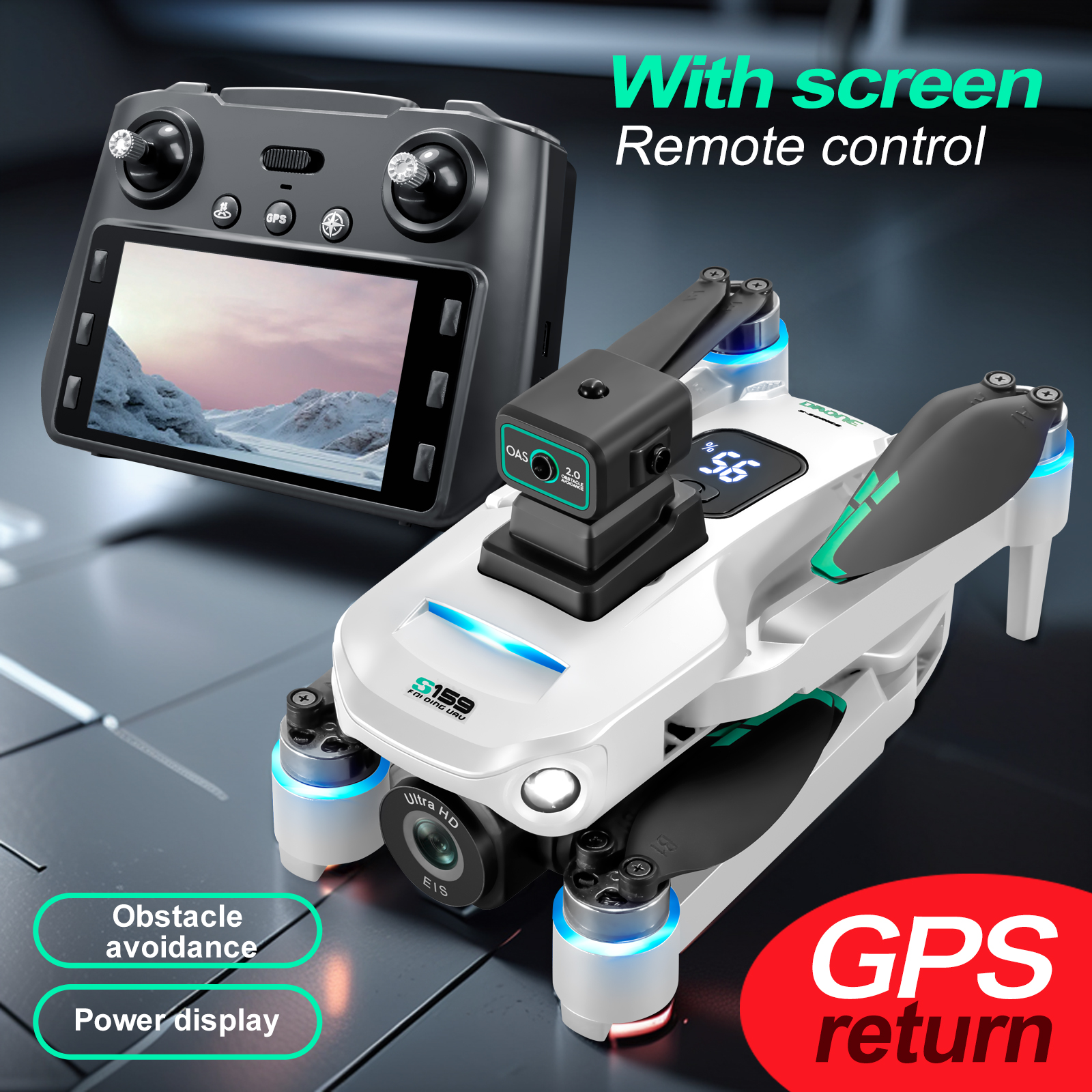 S159 GPS Drone 4K Profesional  - đánh giá và giá Fpv Drone Charger